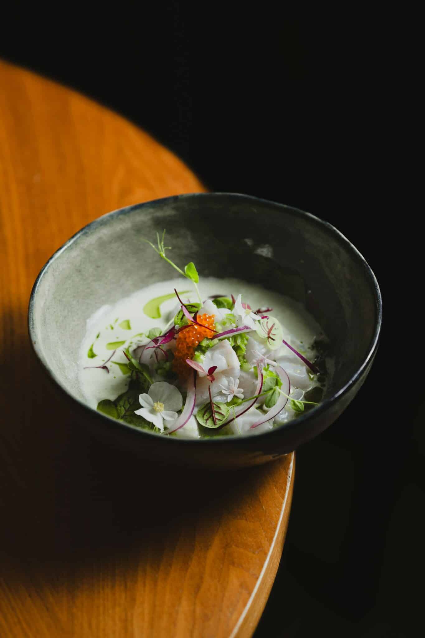 Latin-inspired ceviche dish, representative photo (not taken at Selva)